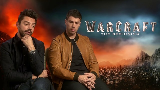 Warcraft- Dominic Cooper & Toby Kebbell haven't played the game!