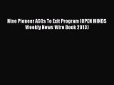 Read Nine Pioneer ACOs To Exit Program (OPEN MINDS Weekly News Wire Book 2013) PDF Online