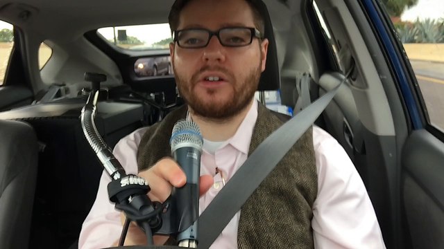 What are the difficulties with recording disability tutorial videos while in the car, by Disability Lawyer WRH