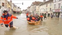 Crue record à Nemours: 4.000 personnes évacuées - Le 01/06/2016 à 20h00