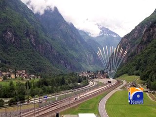 World’s longest rail tunnel to be inaugurated in Switzerland -01 June 2016