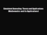 EBOOKONLINESimulated Annealing: Theory and Applications (Mathematics and Its Applications)FREEBOOOKONLINE