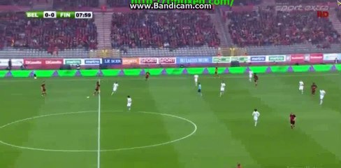 Eden Hazard Fantastic GOAAAL - Belgium 1-0 Finland 01-06-2016