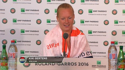Roland-Garros - Bertens : "En pleine confiance"