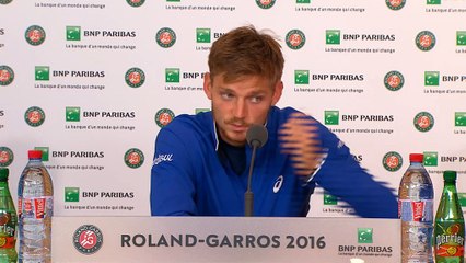Roland-Garros - Goffin : "C'était un peu l'enfer"