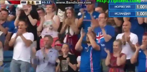 Gylfi Sigurdsson Fantastic Penalty GOAAAL - Norway 3-2 Poland 01-05-2016