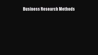 READbookBusiness Research MethodsFREEBOOOKONLINE