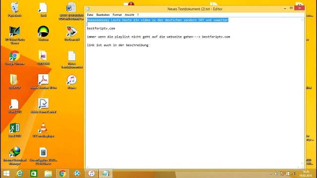 Deutsche Sender Sky usw HD UPDATE KODI IPTV