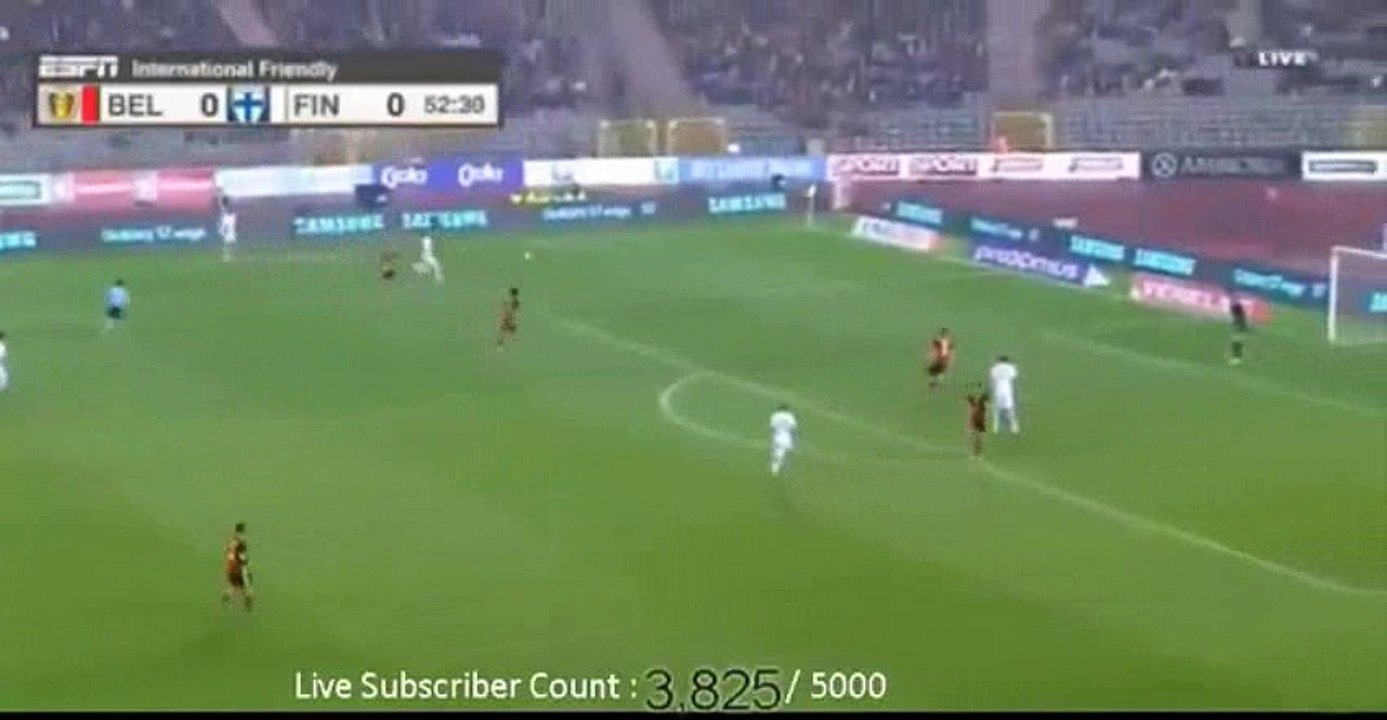 Kasper Hamalainen Goal HD - Belgium 0-1 Finland 01.06.2016