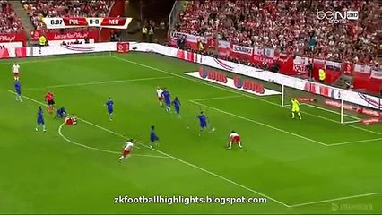 Arkadiusz Milik Incredible Hits the Crossbar HD - Poland 0-0 Netherlands 01.06.2