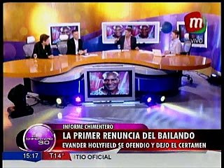 La primera renuncia del Bailando