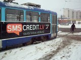 трамвай smscredit Riga 20 2 2009