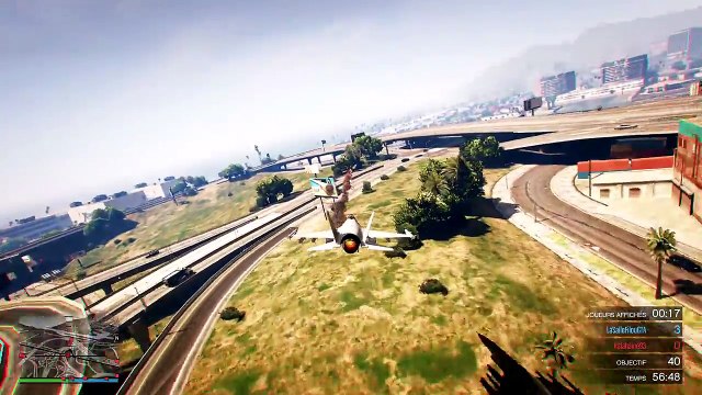 AVION DE CHASSE A L'HOMME GTA 5 ONLINE