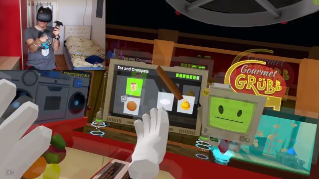 YEMEK YAPMA SİMULATOR (Sanal Gerçeklik HTC VİVE)