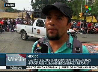 Docentes de México denuncian campaña mediática en su contra