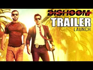 Dishoom Trailer 2016 Launch | John Abraham, Varun Dhawan, Jacqueline Fernandez
