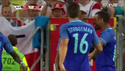 Georginio Wijnaldum Goal HD - Poland 1-2 Netherlands - 01-06-2016 (1)