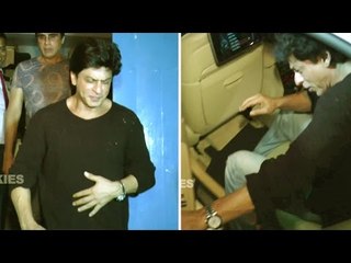 Shahrukh Khan Spotted Outside A Bar In Bandra