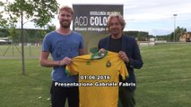 Eccellenza: il Colorno presenta il nuovo acquisto Gabriele Fabris
