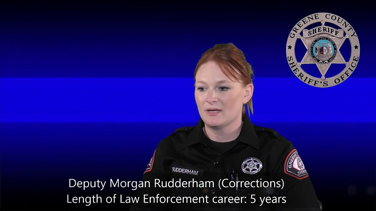 Why I Wear the Badge - Deputy Morgan Rudderham.
