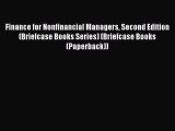 Popular book Finance for Nonfinancial Managers Second Edition (Briefcase Books Series) (Briefcase