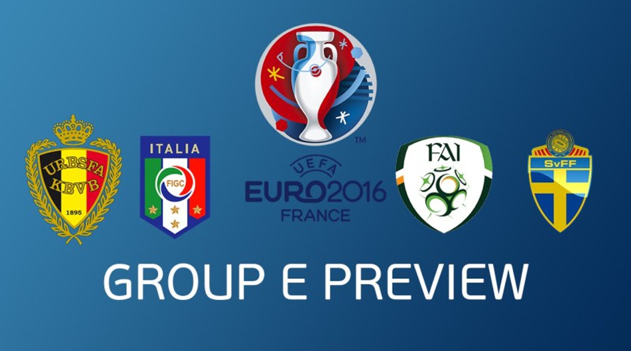 Euro 2016: A guide to Group E