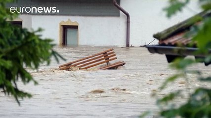 Наводнения в Германии: баварские городки практически ушли под воду