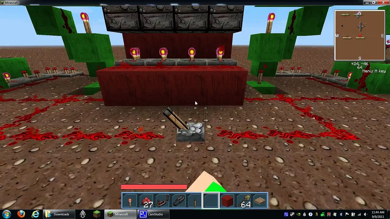 Minecraft 4x4 Fast Compact Piston Door