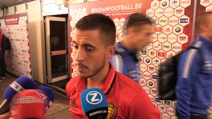 Eden Hazard: "Un système qui nous plait avec 2 attaquants"