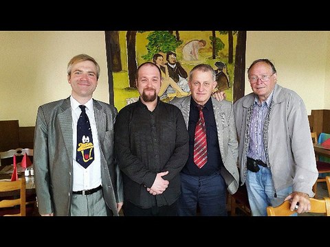 Tonbandaufnahme zu: TTA und MHK wegen § 130 StGB (Holocaust-§) vor 'Gericht' (24.05.16)