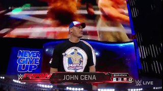 John Cena returns to WWE and officially enters WWE's New Era- Raw, May 30, 2016