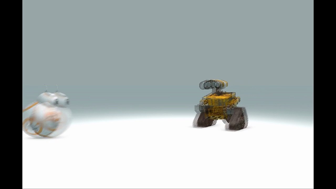 Wall E meets BB8