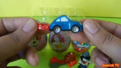 Sürpriz Yumurtalar Mickey Mouse, Disney Prensesleri, Kinder Sürpriz Yumurta Oyuncakları