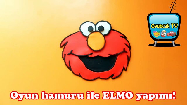 Play Doh Oyun Hamuru ile Elmo Yapımı