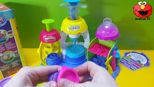 Pasta Makinesi Oyun Hamuru Seti ile Oyun Hamuru Şekilleri Play Doh Sweet Shoppe Set