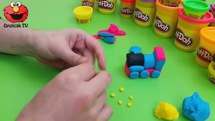 Oyuncak Tren Thomas Oyun Hamuru Yapımı