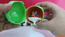 Oyun Hamuru Sürpriz Yumurtalar Mickey Mouse Hello Kitty Minişler ve Oyuncak Arabalar