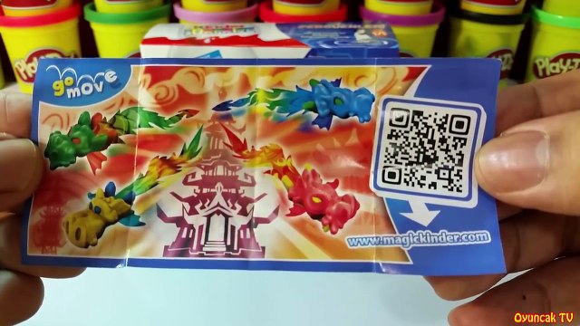 Oyun Hamuru Kinder Sürpriz Yumurtalar - Play Doh Kinder Surprise Eggs