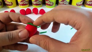 Oyun Hamuru ile Çilek Yapımı - Play Doh Strawberry
