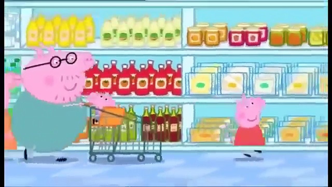 MLG peppa pig goes shopping
