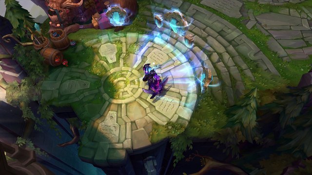 Varus du pulsar sombre - Aperçu Skin League of Legends