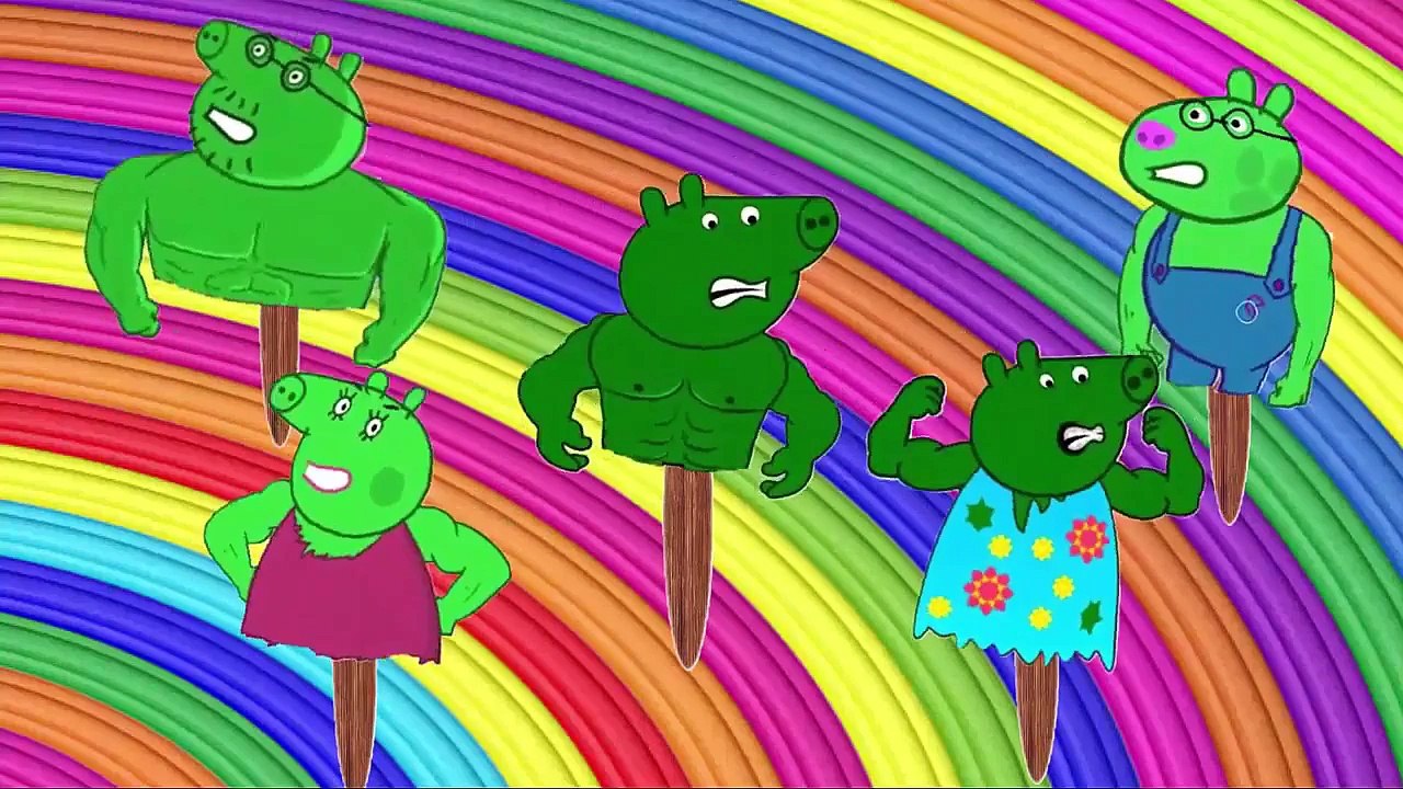 Peppa PIG  Ghostbusters Finger Family | Nursery Rhymes Lyrics