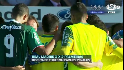Gols de Real Madrid 2 (5) x (4) 2 Palmeiras - Mundial Sub-17. Parabéns mulekada, foi por pouco.
