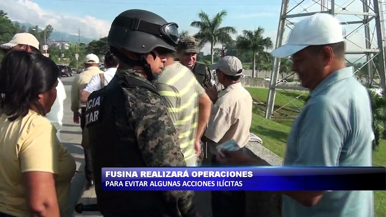 Fusina refuerza operativos y estrategias