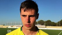 Matheus, goleiro do Palmeiras sub-17, fala sobre a decepção na final do Mundial