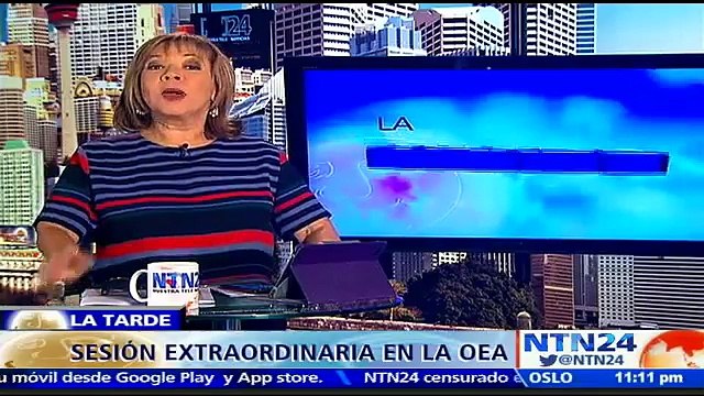 OEA entra en receso por 45 minutos tras permanecer horas en debate sobre caso de Venezuela