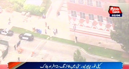 California: 2 Killed In Firing In University