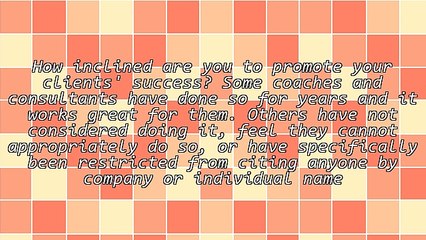 Booklet Tips - Promote Client Success