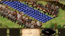 Age of Empires II: Forgotten Empires - 100 Dragons VS 100 Cobra Cars