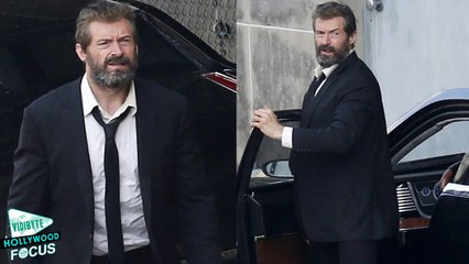 Hugh Jackman Sports Scruffy Beard for First 'Wolverine 3' Set Photos